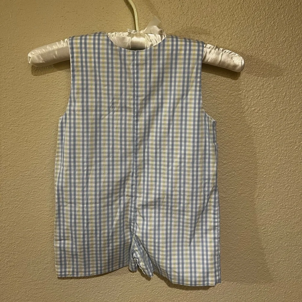 Beaufort Bonnet Company | TBBC | Blue and Yellow Checked Jon Jon